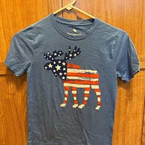 Abercrombie Kids Short Sleeve Graphic Crew Tee